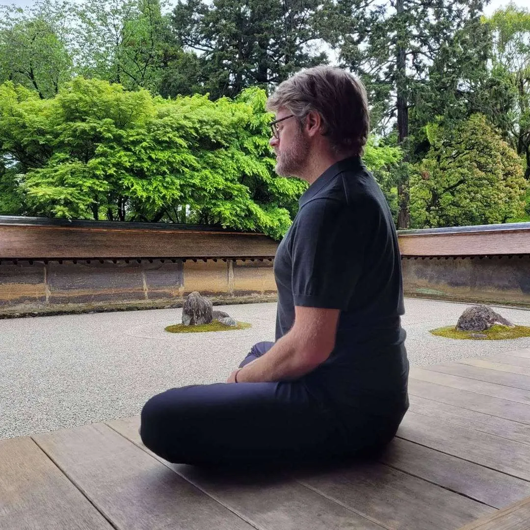 Bruce Taylor in Meditation
