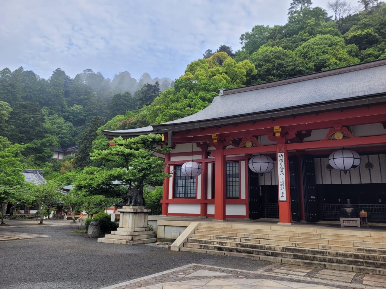 Kurama-dera temple on Mt. Kurama