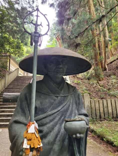 Wandering Yamabushi Yamabushi Monk Statue