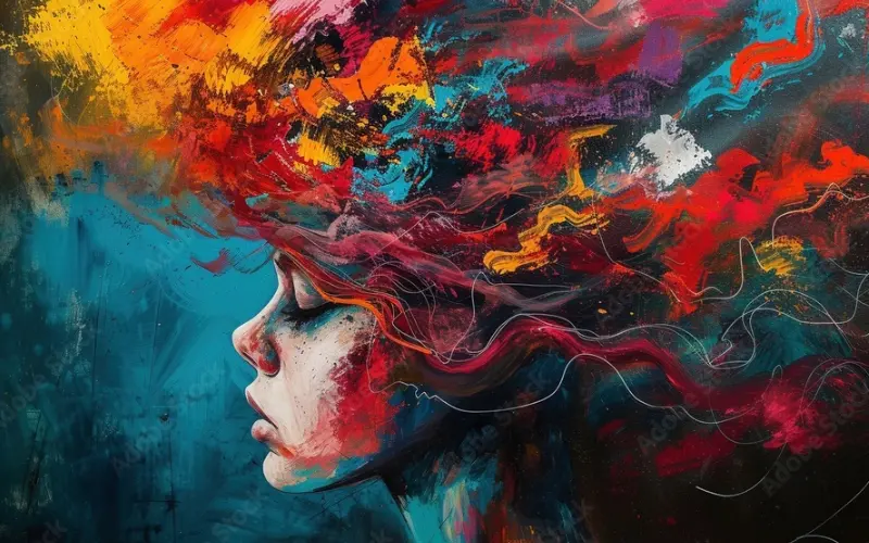 Bruce Taylor practicing Reiki under a tree