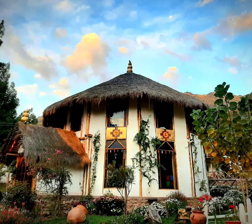 Ceremony space at the retreat center